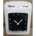 OKYO ET-8500 Time Recorder (Digital Display) FREE TIME CARD / CARD RACK PLUS INSTALLATION
